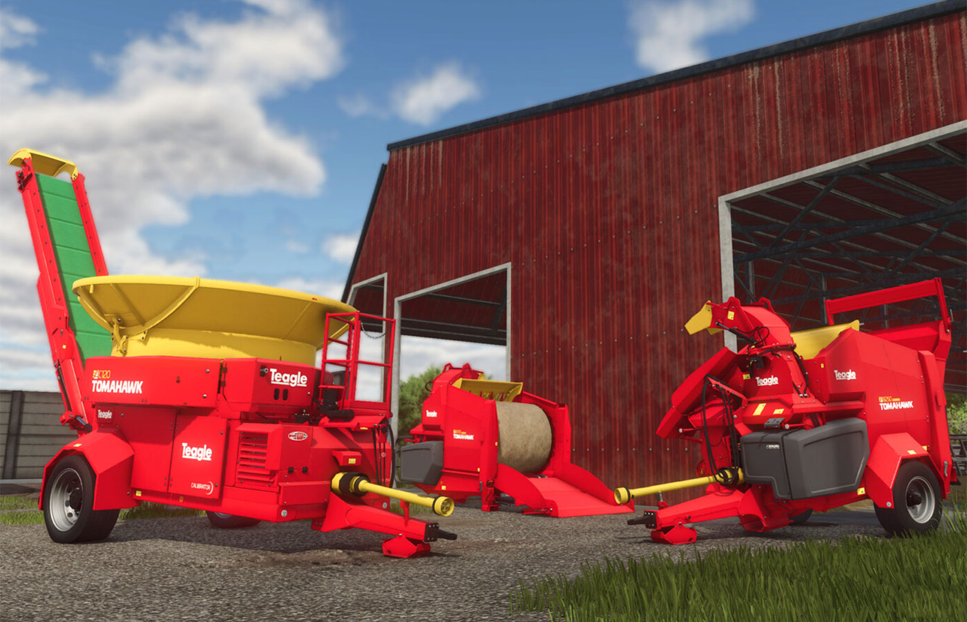 Teagle machines group shot